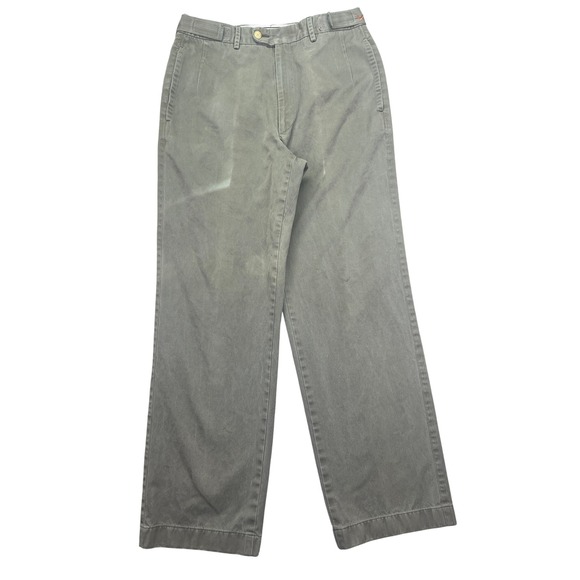 Peter Millar Golf Pants Pleated Adjustable‎ Waist Green Size 40 Fits 29" Crown - Picture 1 of 11